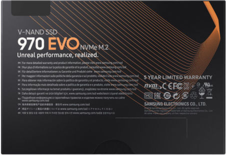 SSD 970 EVO 250GB  M.2