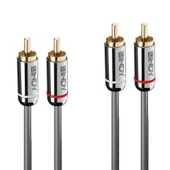 5M Dual Phono Cable, Cromo  Line
